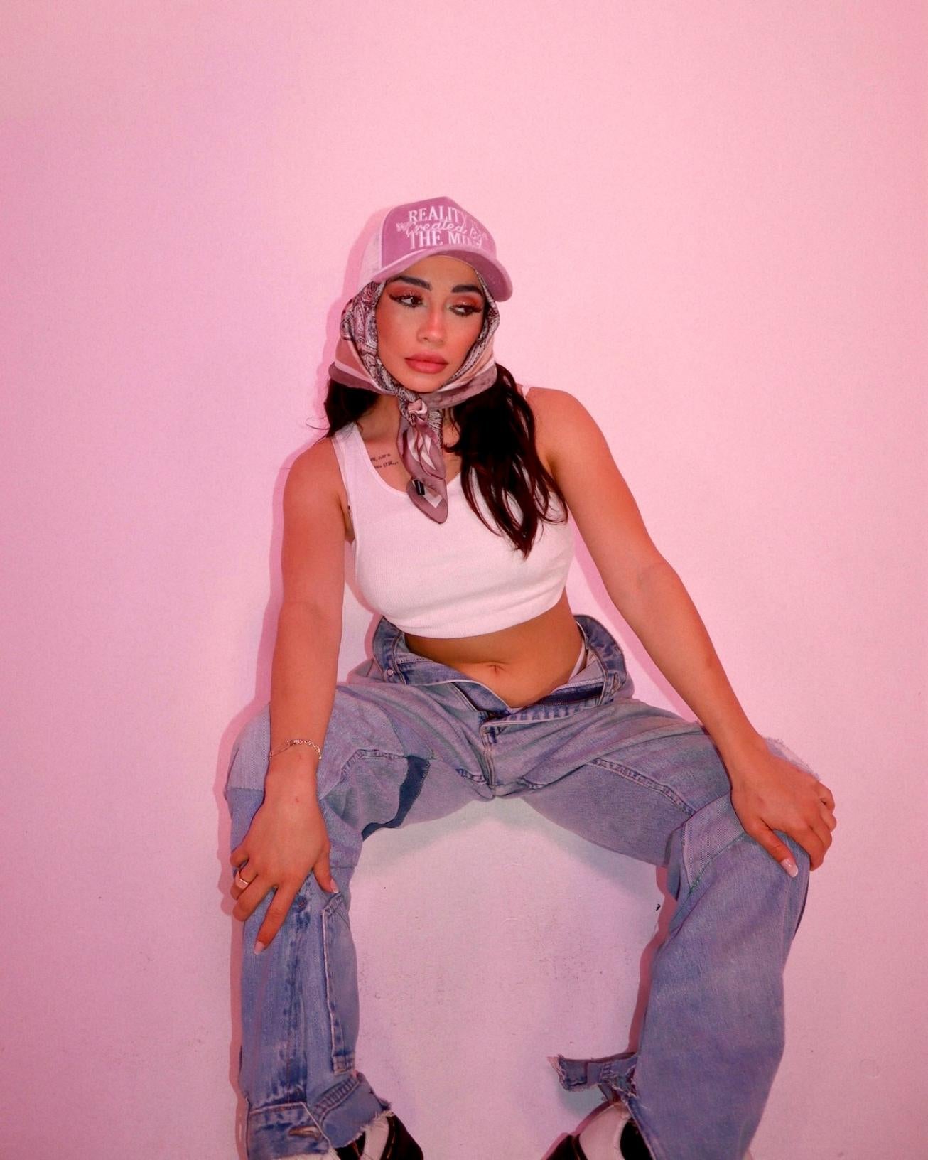 Velour Reality Trucker Hat